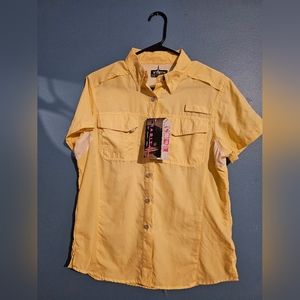 New Habit Solar-Factor UPF30+ Fishing Shirt Size Medium